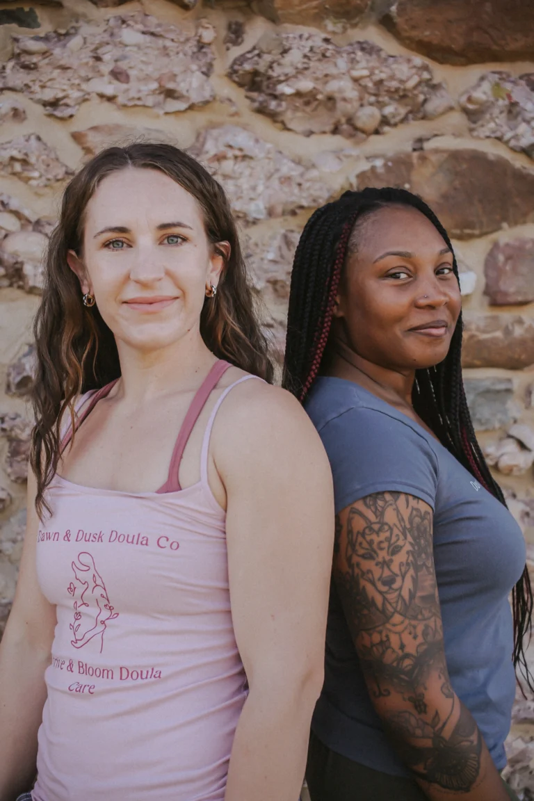 Gabby and Danica collaborative doula team serving Frederick Maryland families
