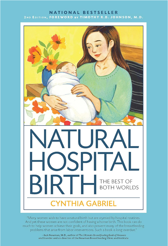 Natural Childbirth the Bradley Way book cover